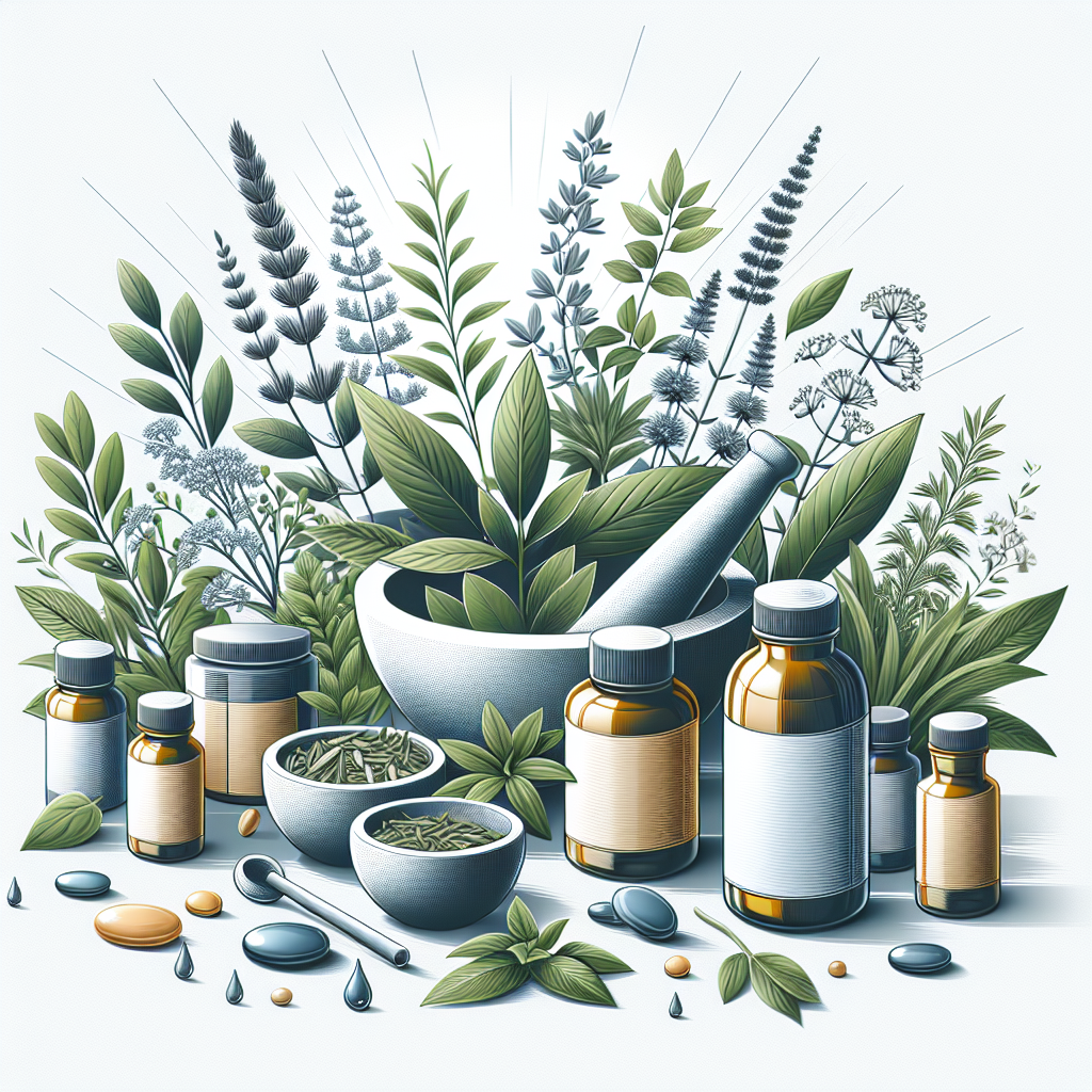 Kräuter und Pflanzenextrakte